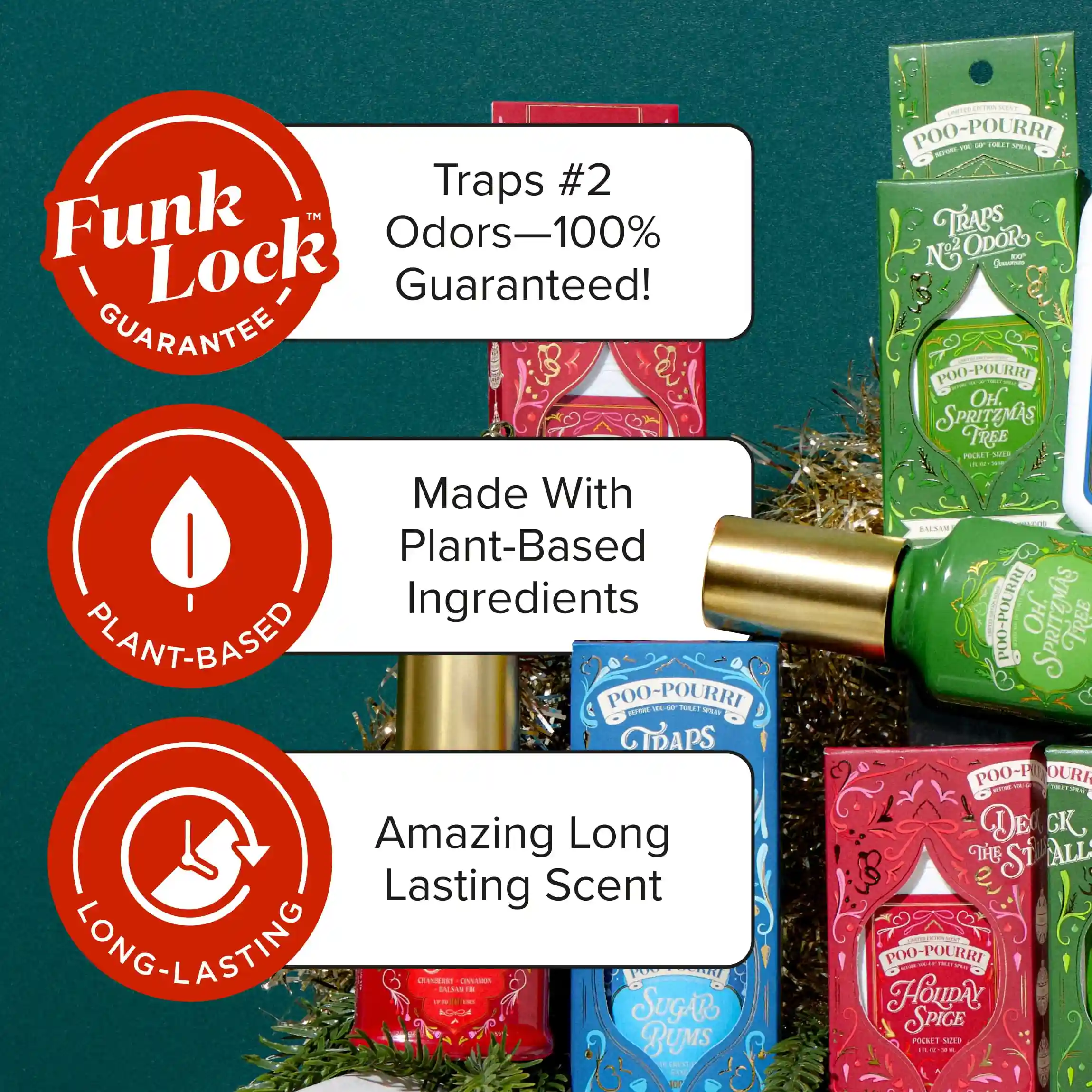 Holiday Spice Pocket Sprayer - Poo~Pourri Toilet Spray - Image 3