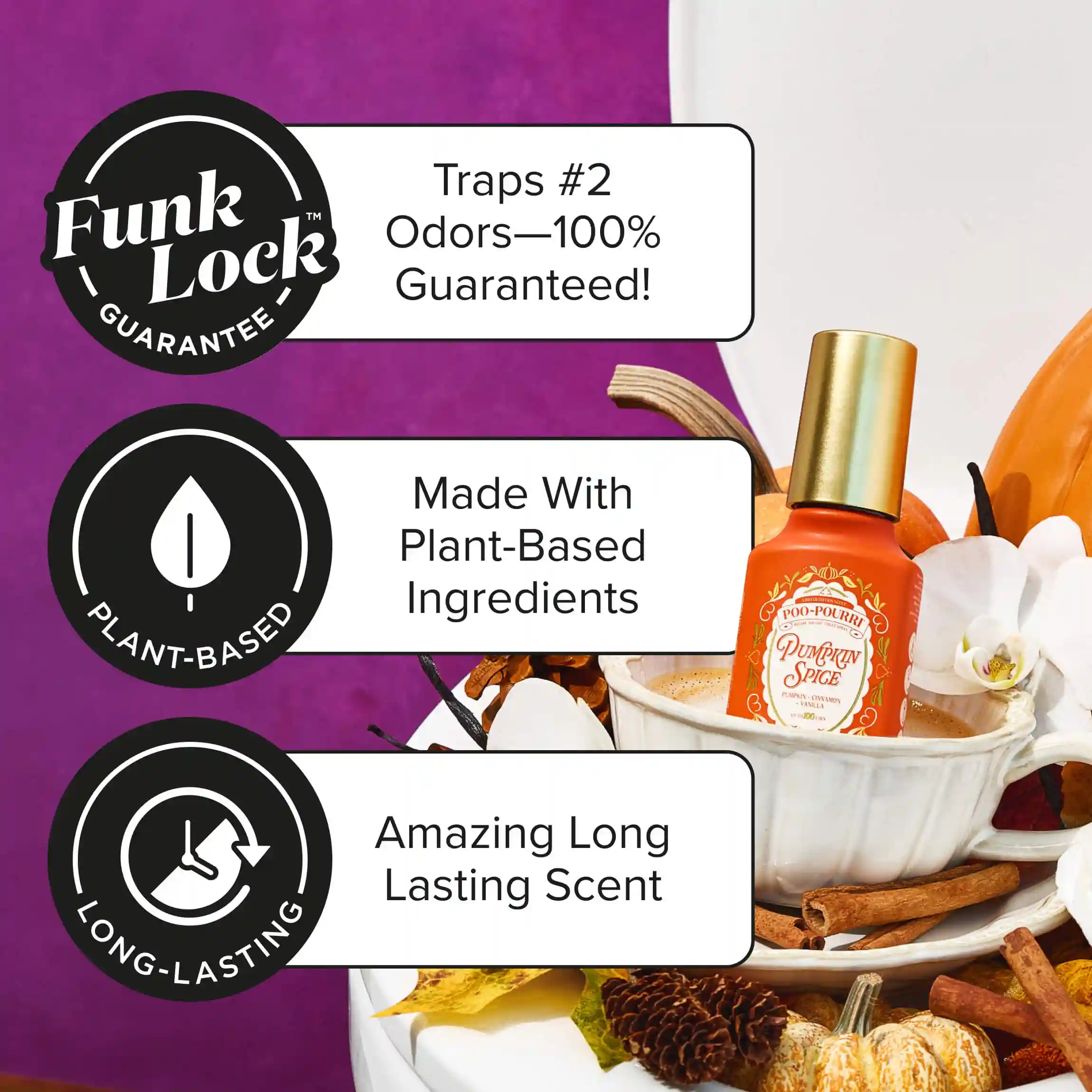 Pumpkin Spice - Poo~Pourri Toilet Sprays - Image 3