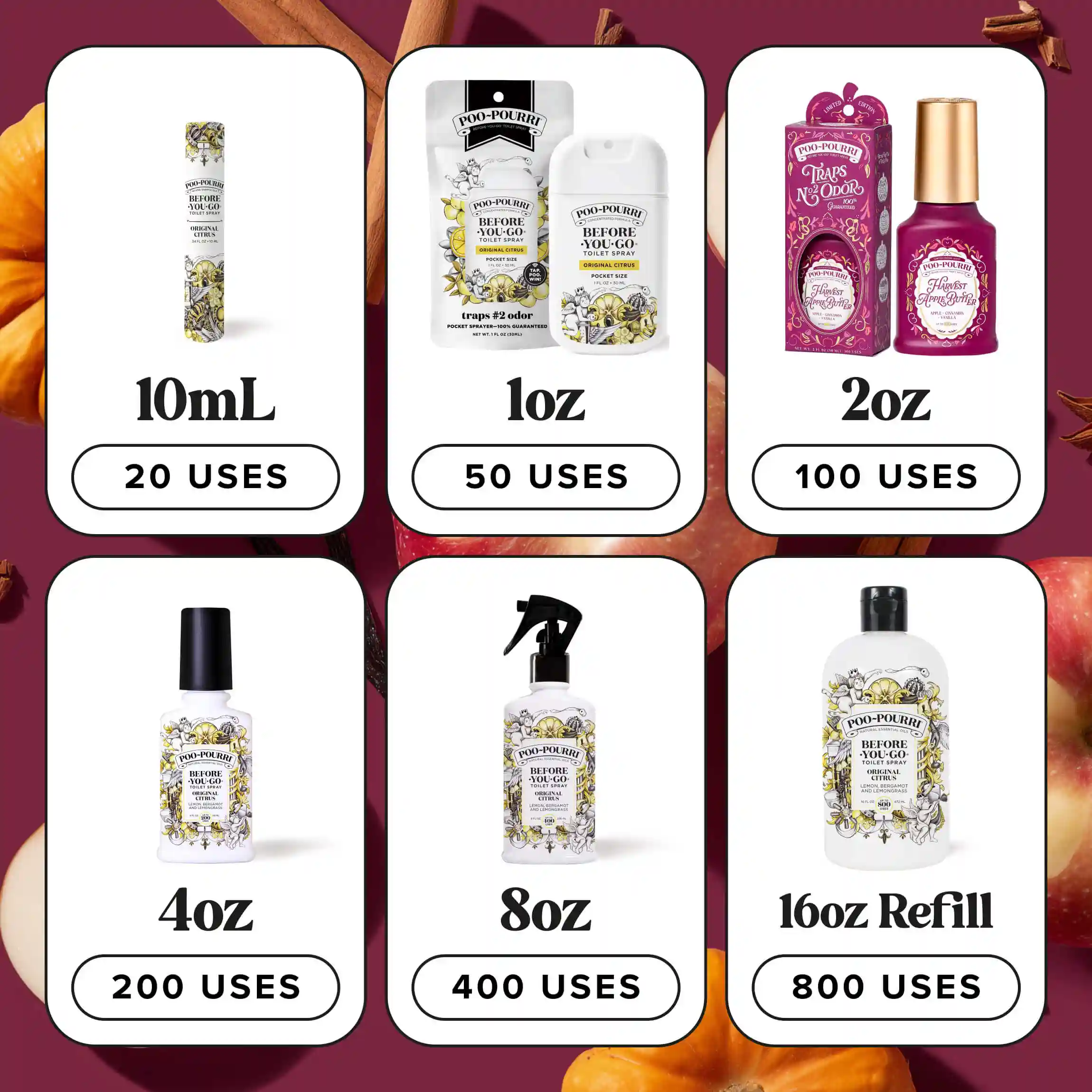 Harvest Apple Butter - Poo~Pourri Toilet Sprays - Image 12