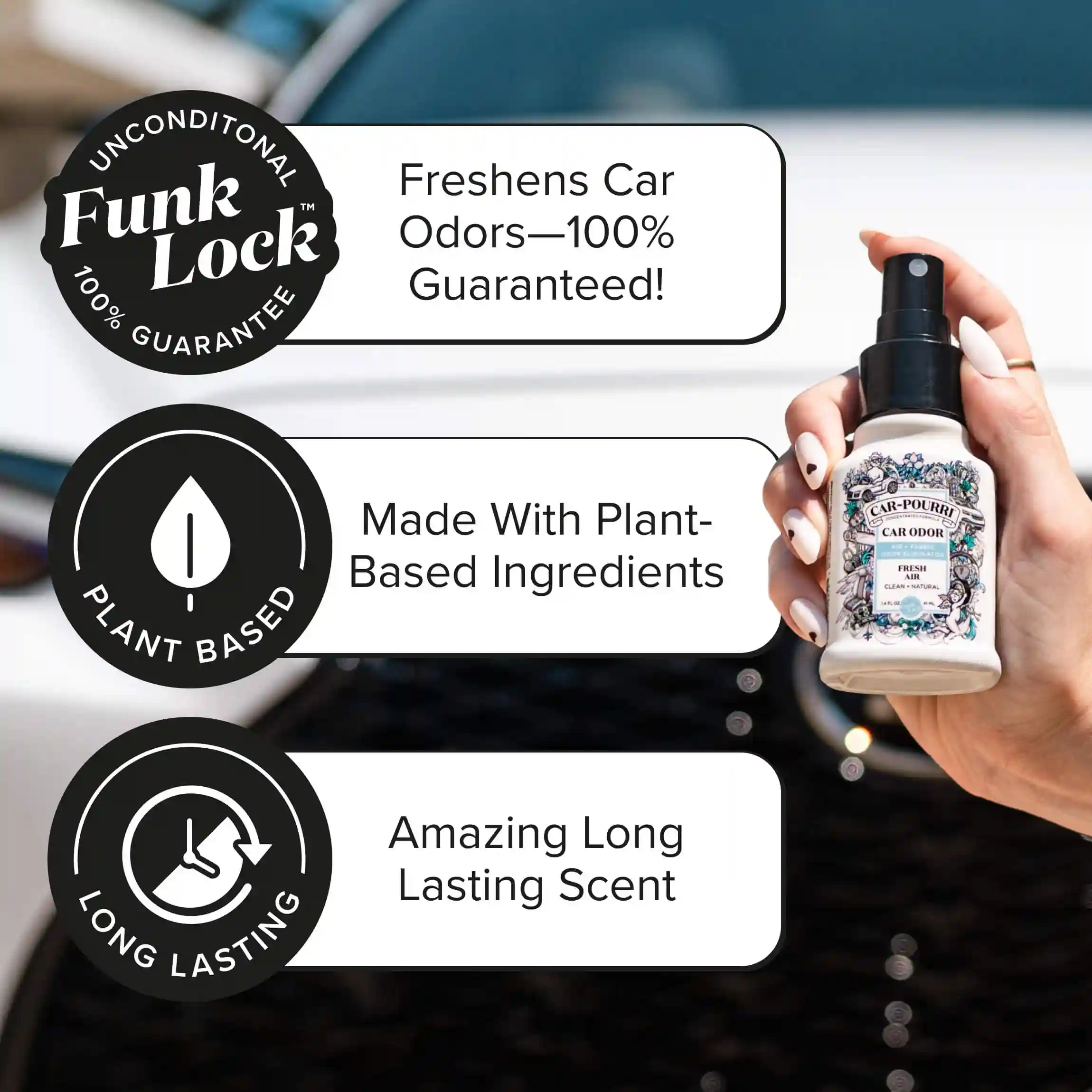 Fresh Air - Car~Pourri Car Air Freshener - Image 4