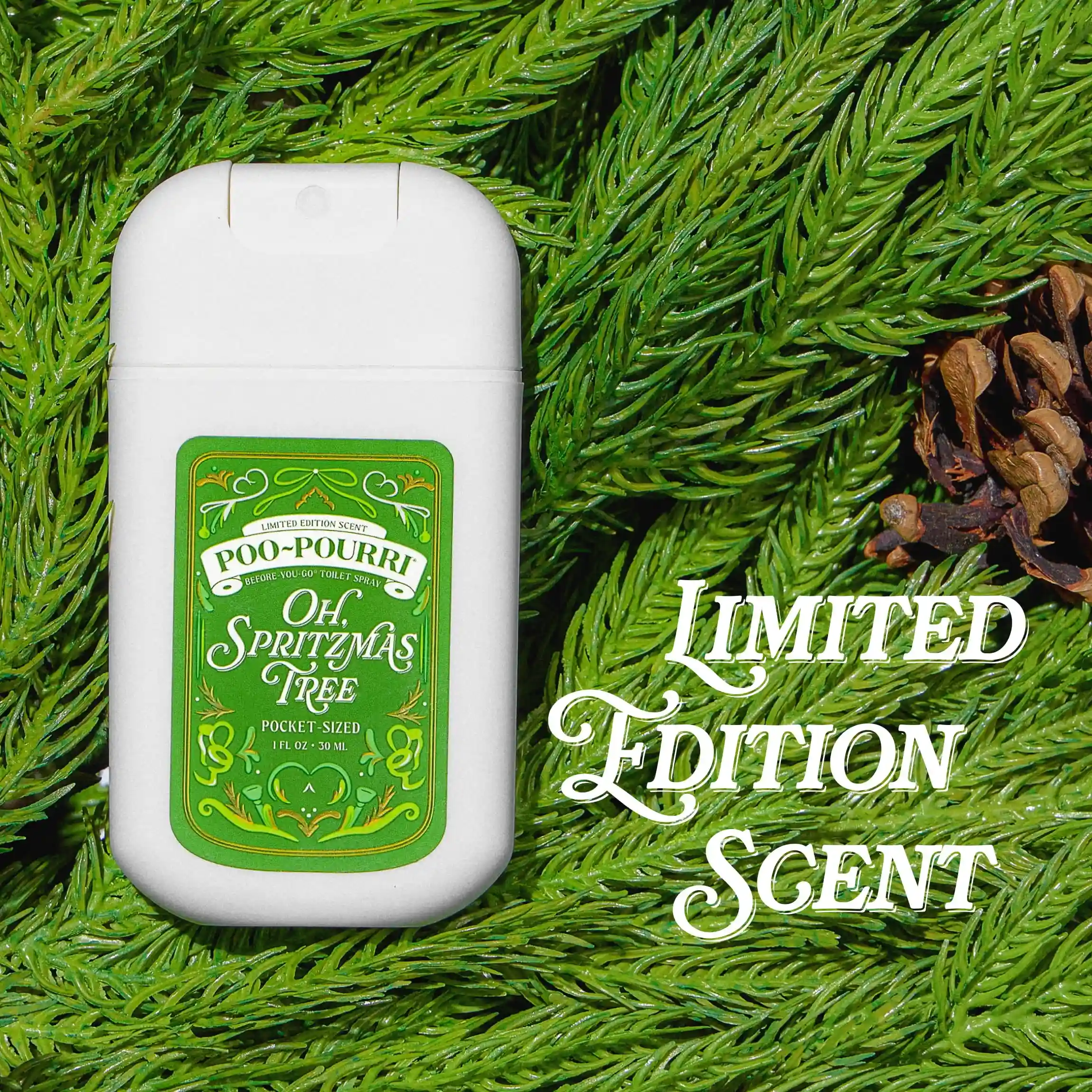 Oh, Spritzmas Tree Pocket Sprayer - Poo~Pourri Toilet Spray - Image 4