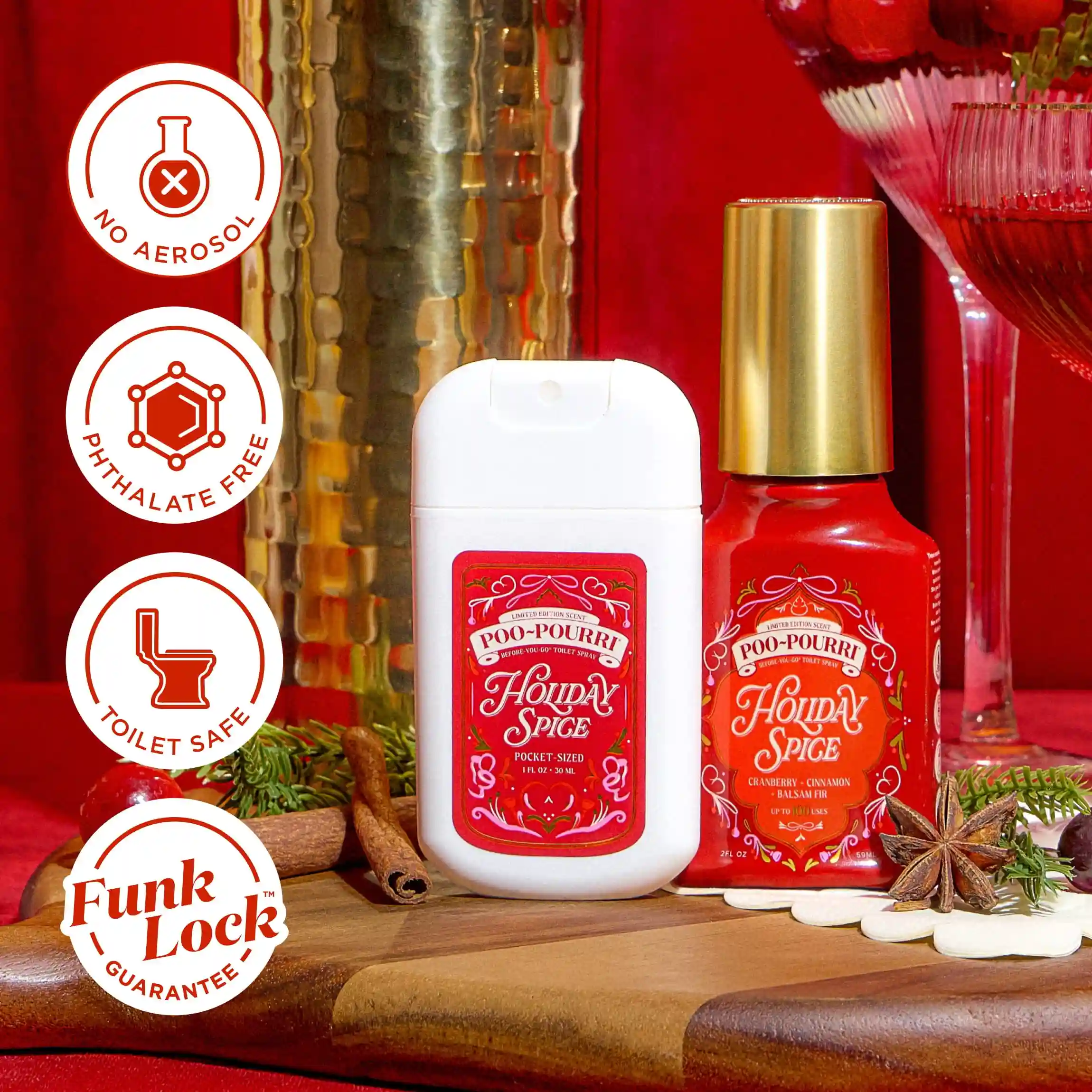 Holiday Spice Pocket Sprayer - Poo~Pourri Toilet Spray - Image 7