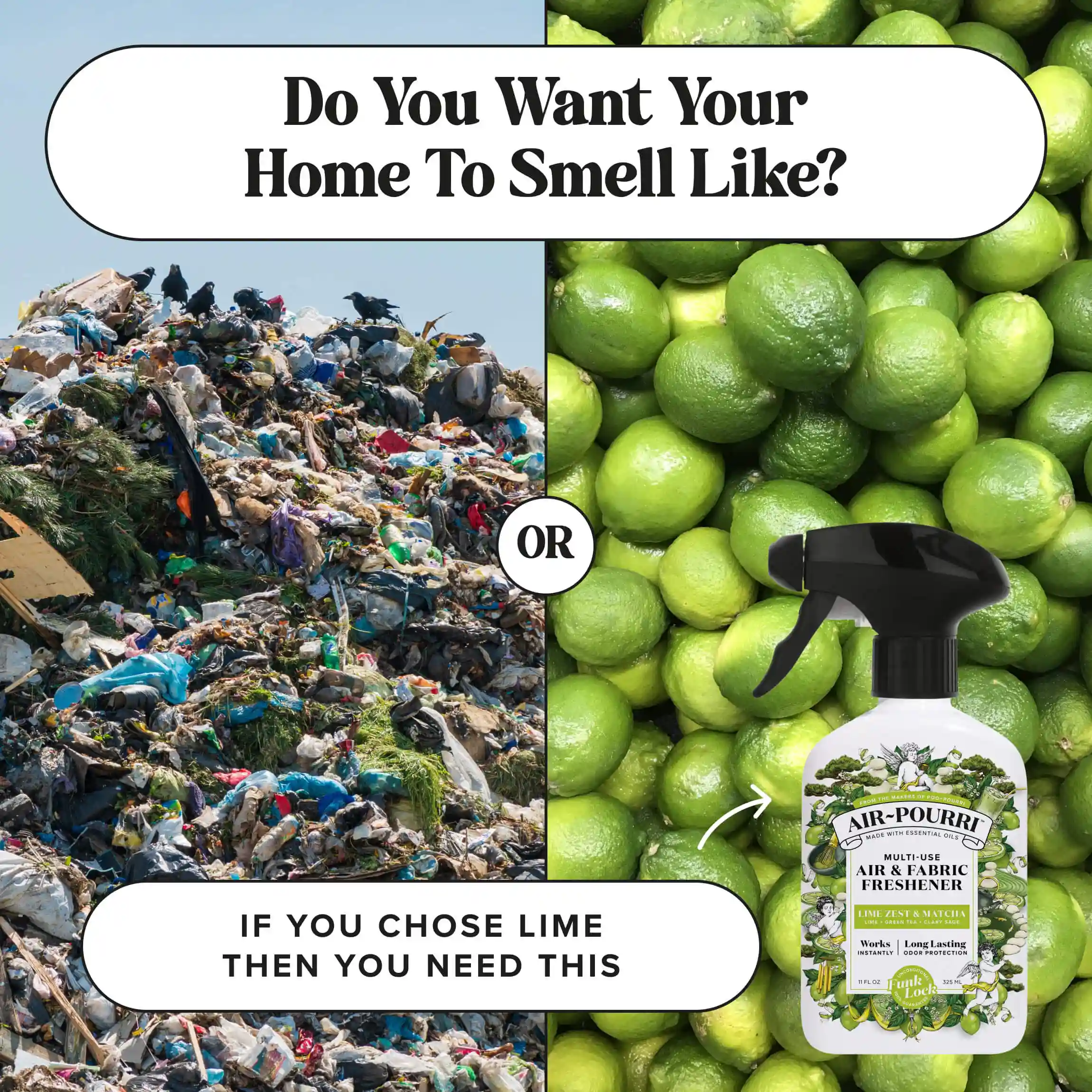Lime Zest & Matcha - Air~Spray Air Freshener for Trash Can - Image 10