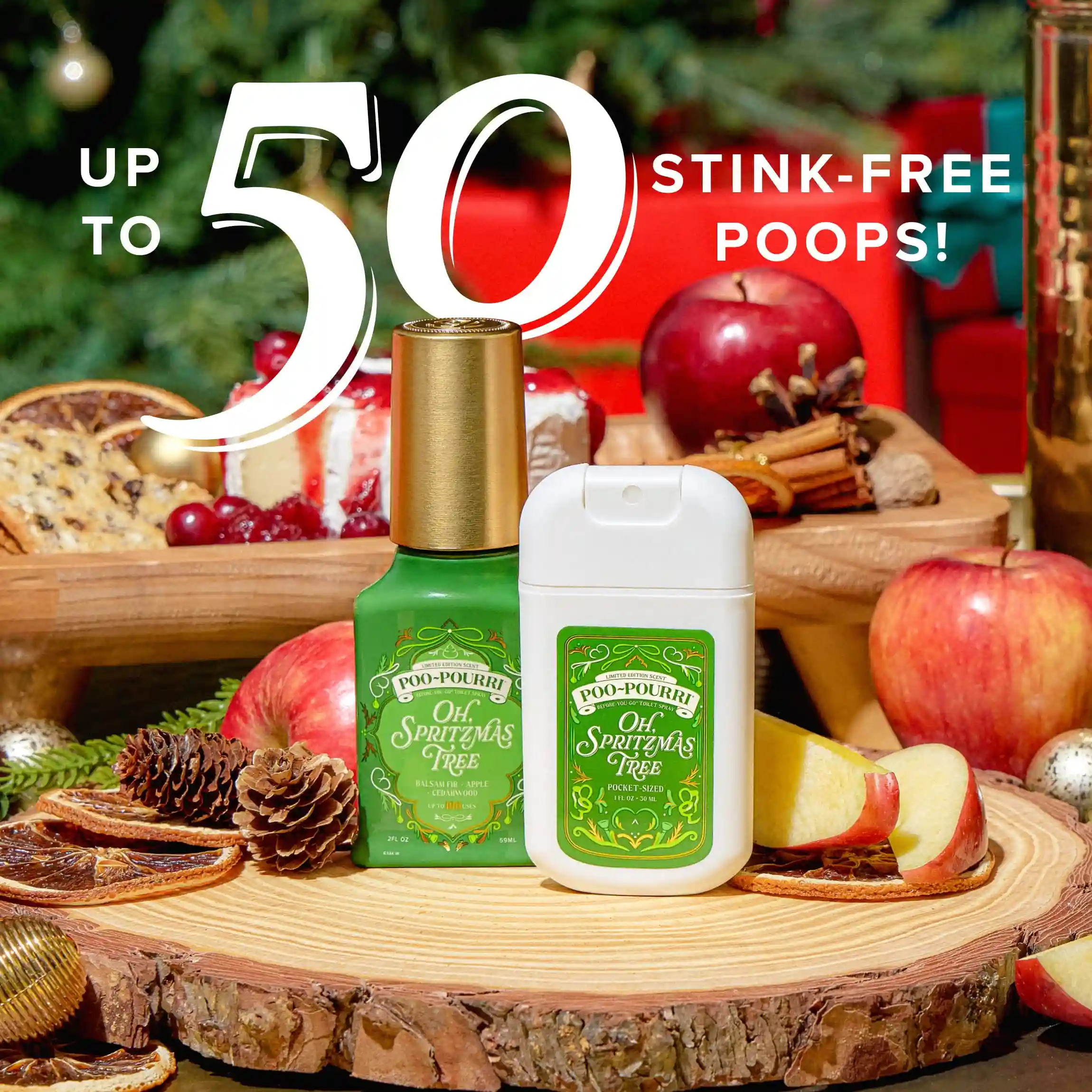 Oh, Spritzmas Tree Pocket Sprayer - Poo~Pourri Toilet Spray - Image 10