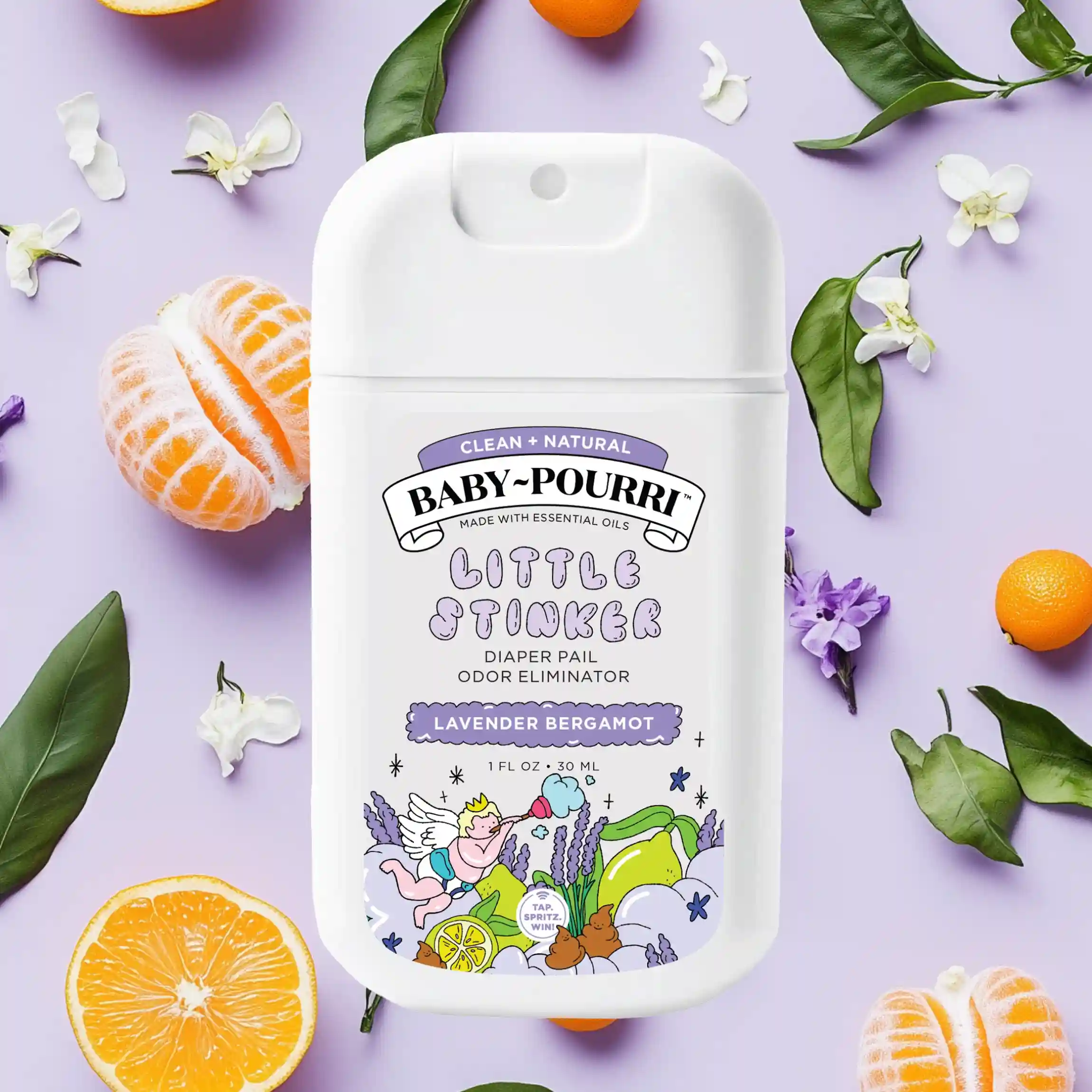 Alternative view of Little Stinker Diaper Pail Odor Freshener Pocket Sprayer