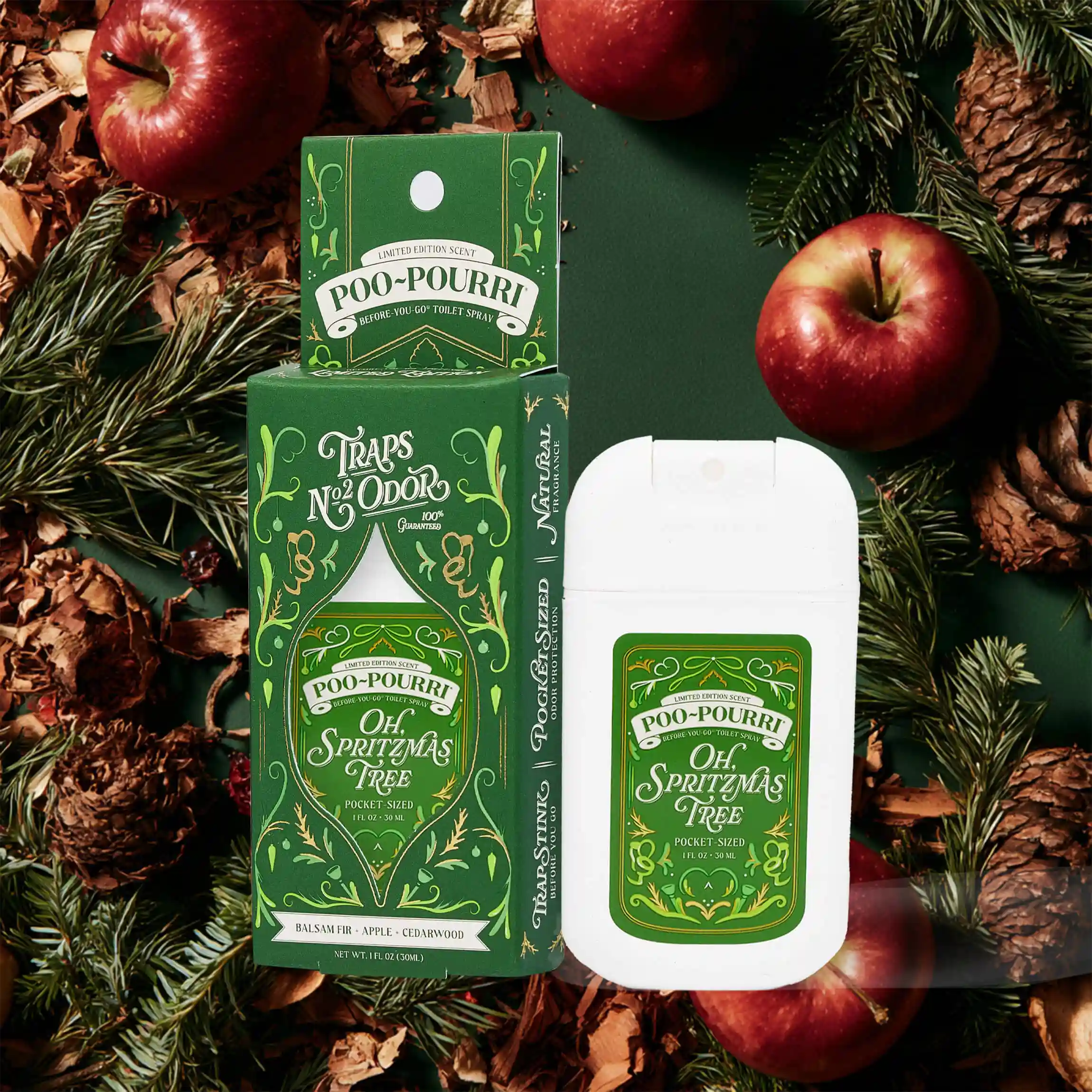 Alternative view of Oh, Spritzmas Tree Pocket Sprayer - Poo~Pourri Toilet Spray